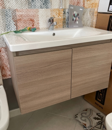 Mobile bagno con specchio